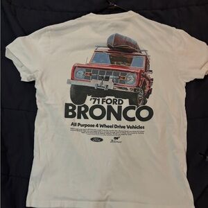 Hollister '71 Ford Bronco Graphic Tee - White
